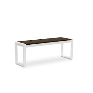 48 in. Sierra White and Onyx Bench