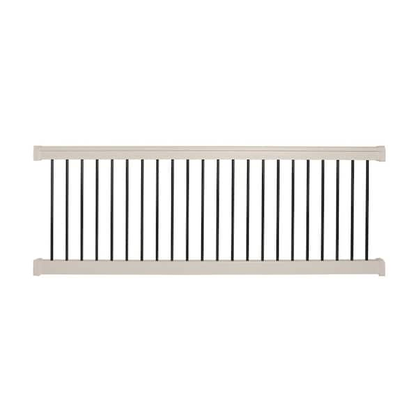 Weatherables Bellaire 3 ft. H x 6 ft. W Tan Vinyl Railing Kit