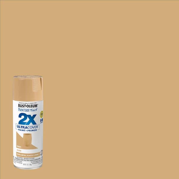 Rust-Oleum Painter's Touch 2X 12 oz. Gloss Khaki General Purpose Spray Paint