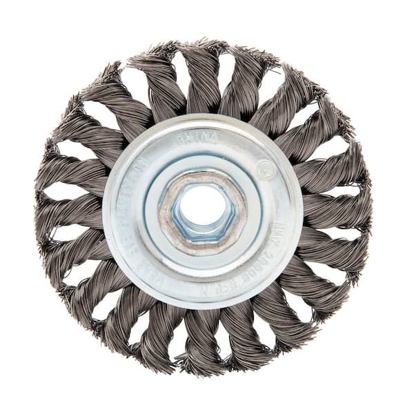 4 in. Knotted Wire Wheel Brush
