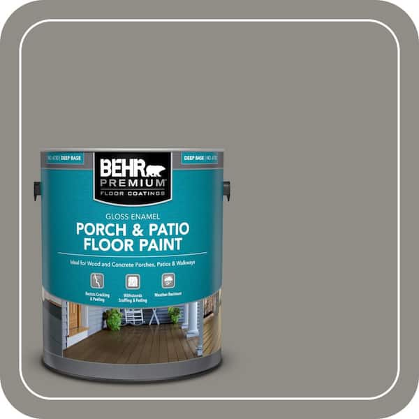 1 gal. #PFC-69 Fresh Cement Gloss Enamel Interior/Exterior Porch and Patio Floor Paint