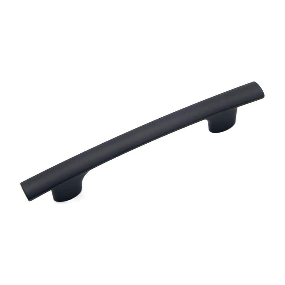 Swell Collection Pull - 3-3/4 in. Center to Center Matte Black Bar Cabinet Pull (10-Pack) price history on PriceWatchPro