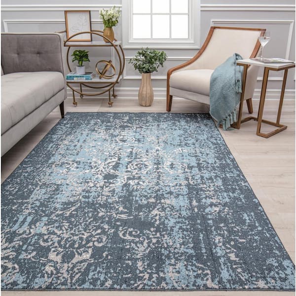  Superior Salford Moroccan Pattern Indoor 2' 7 x 8' Runner Rug  for Living - Dining Room, Bedroom, Kitchen, Under Table, Elegant, Soft  Durable Rugs for Home and Office, On Tile 