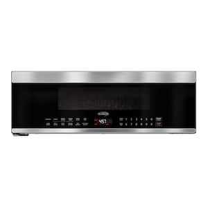30 in. 1.2 cu. ft. Over the Range Low Profile Microwave in Stainless-Steel