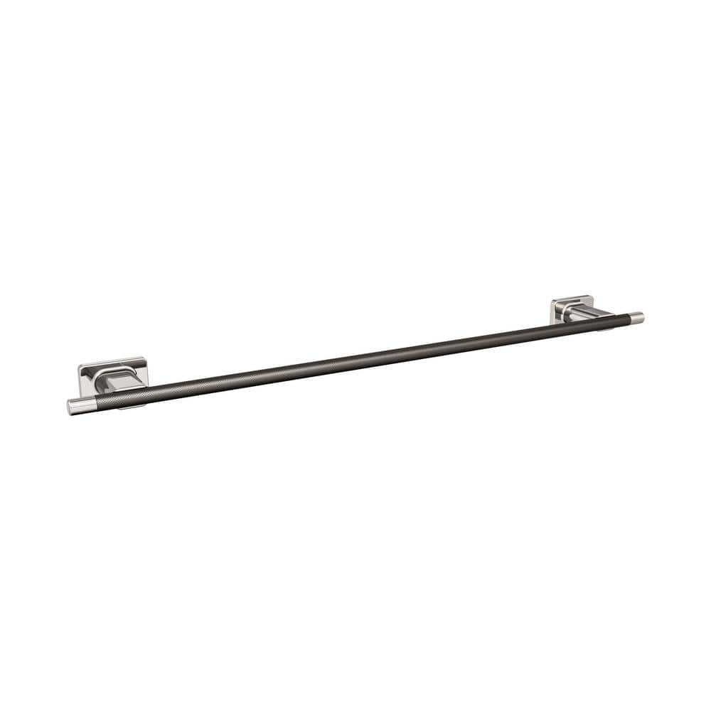 Esquire 24 in. (610 mm) L Towel Bar in Polished Nickel/Gunmetal price history on PriceWatchPro