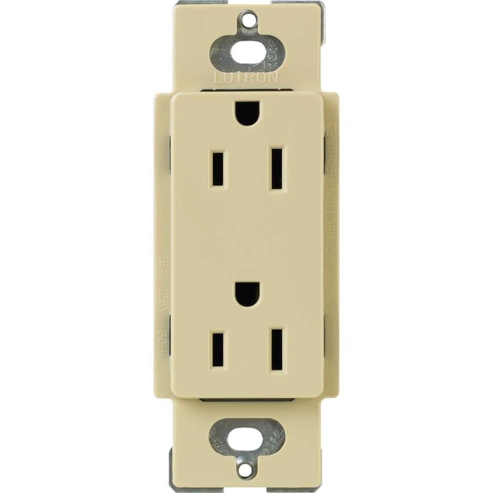 Claro Tamper-Resistant Duplex Receptacle, 15-Amp, Ivory (CARS-15-TR-IV) price history on PriceWatchPro
