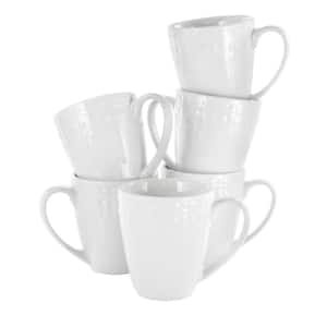 10 oz. White Porcelain Cup (Set of 6)