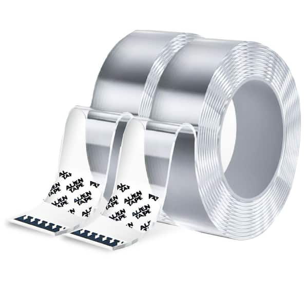 As Seen on TV Alien Tape 7 ft. Reusable Double-Sided Multi-Surface Tape (2-Pack)