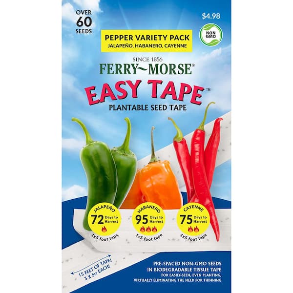 Seed Tape Pepper Mix Hot Seed
