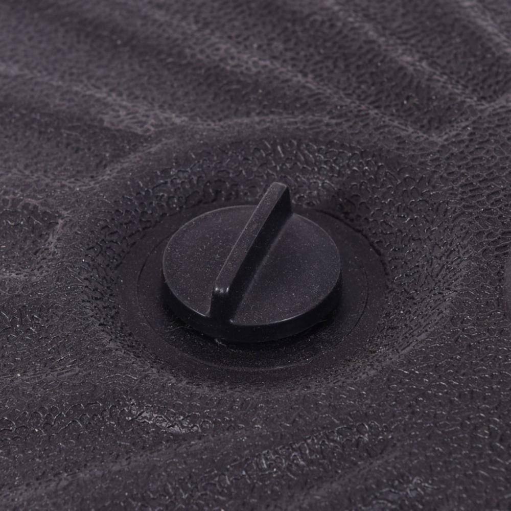 20'' Black Steel and HDPE Round Water Filled Umbrella Base