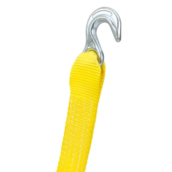 SmartStraps 20 ft. 3,000 lb. Working Load Limit Yellow Tow Rope