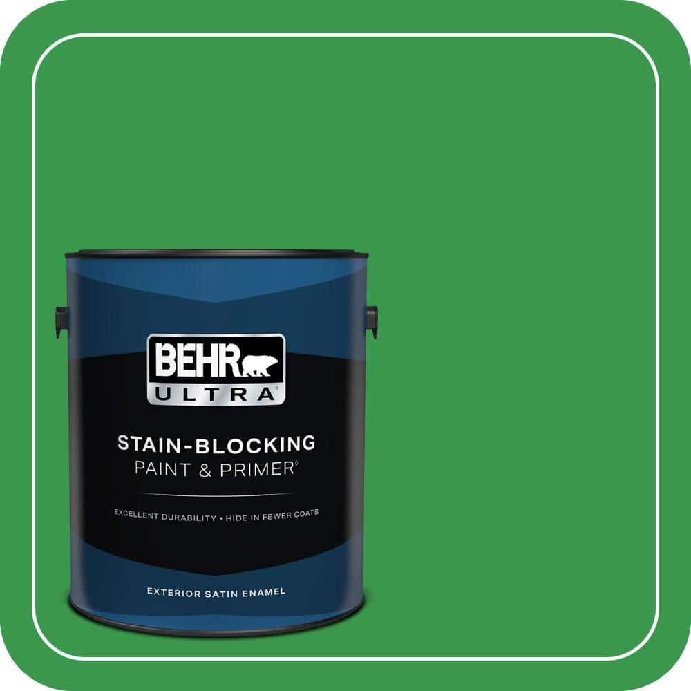 1 gal. #450B-6 Formal Garden Satin Enamel Exterior Paint & Primer price history on PriceWatchPro