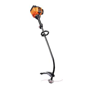 14 in. 25 cc Gas 2-Stroke Curved Shaft String Trimmer with Fixed Line Trimmer Head