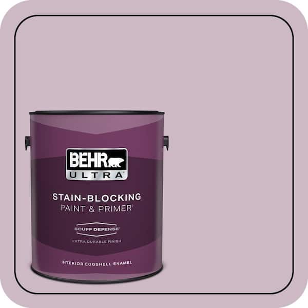 BEHR ULTRA 1 gal. #S110-3 Queens Violet Extra Durable Eggshell Enamel Interior Paint & Primer