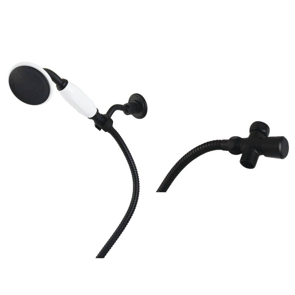 Victorian 1-Spray Wall Mount Handheld Shower Head 1.8 GPM in Matte Black price history on PriceWatchPro