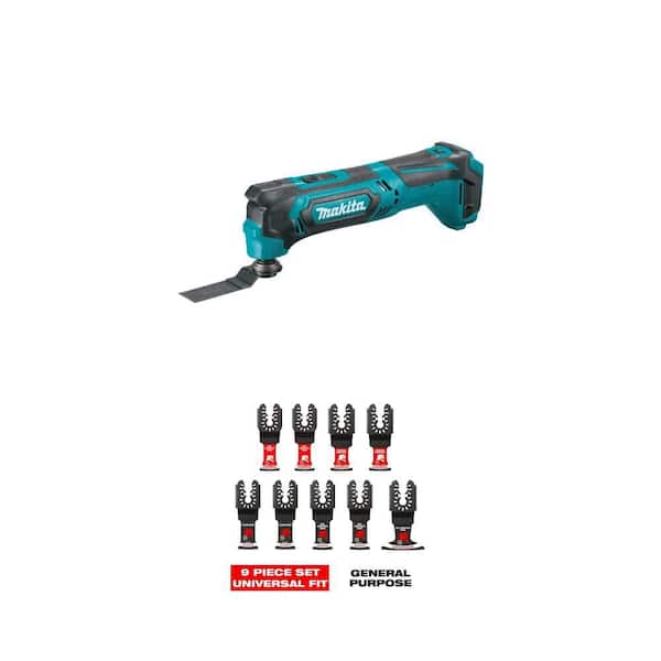 12V max CXT Cordless Multi-Tool (Tool Only) and 9-Piece Universal Oscillating Blade Set