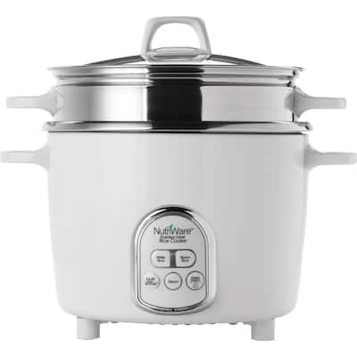 Tiger Corporation JNP-S, 10-Cup Stainless Steel Rice Cooker and Warmer  JNP-S18U - The Home Depot