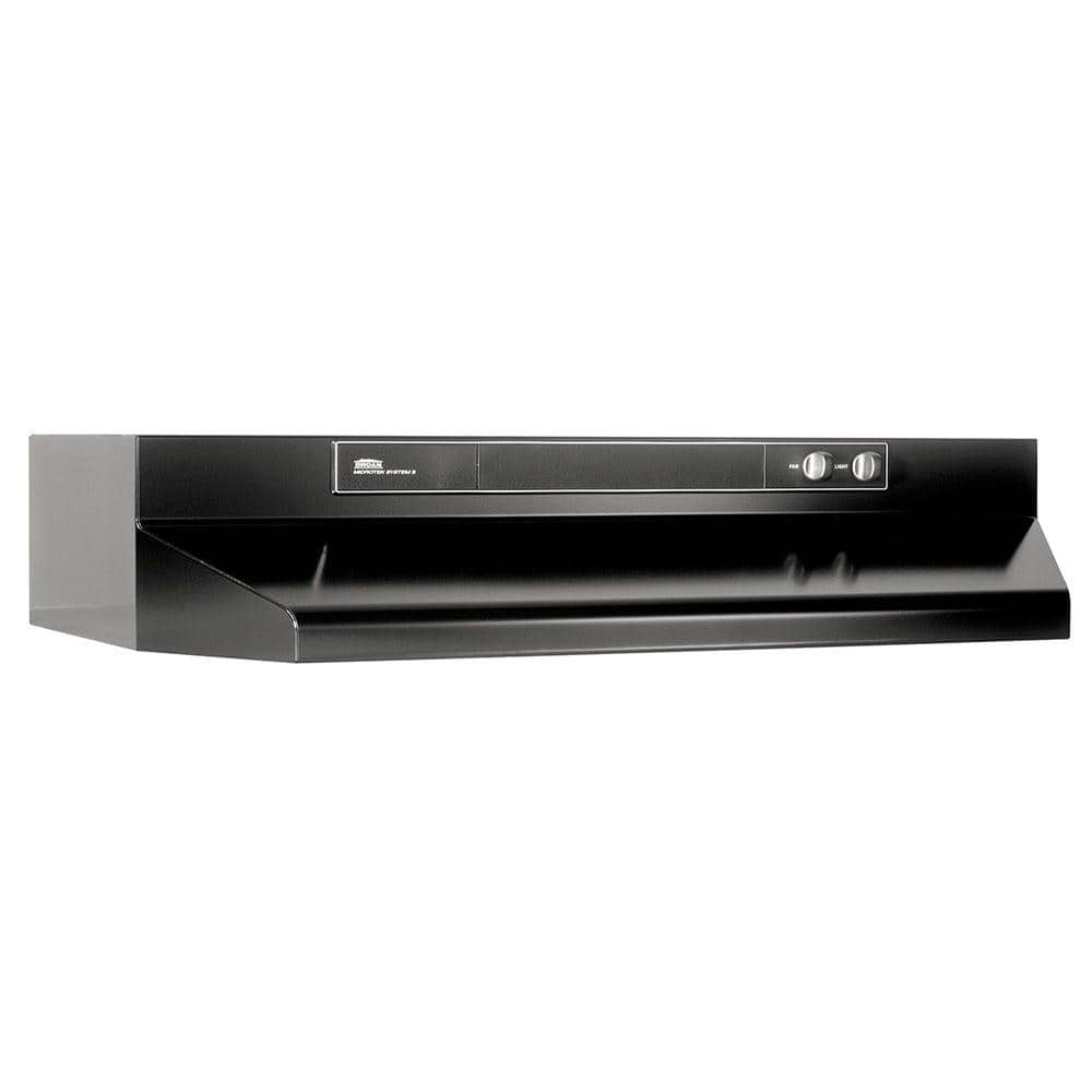 46000 Series 30 in. 260 Max Blower CFM Covertible Under-Cabinet Range Hood 