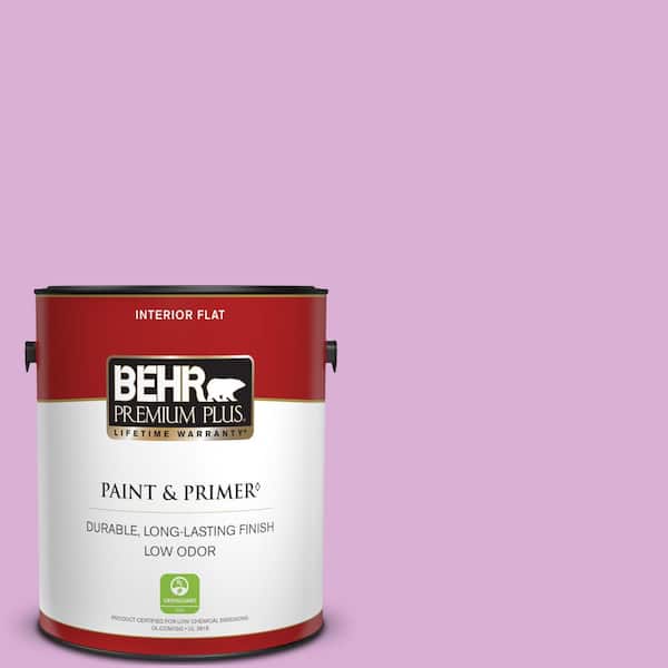 BEHR PREMIUM PLUS 1 gal. #P110-3 BFF Flat Low Odor Interior Paint & Primer