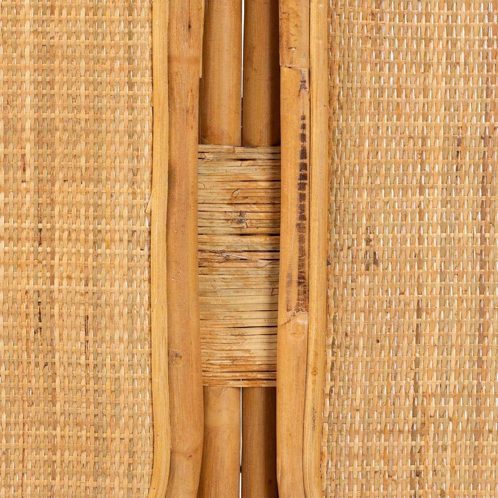 Gowan Natural Brown Rattan King Size Standalone Headboard