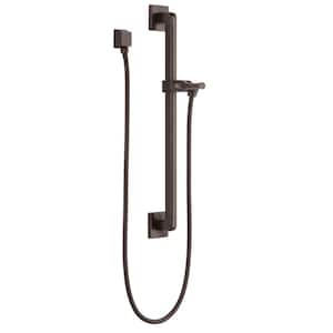 24 in. Adjustable Slide Bar for Handheld Showerheads in Venetian Bronze
