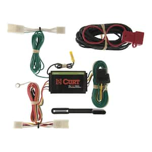 Custom Vehicle-Trailer Wiring Harness, 4-Way Flat, Select Toyota Highlander, Hyundai Azera Sedan V6, Quick T-Connector