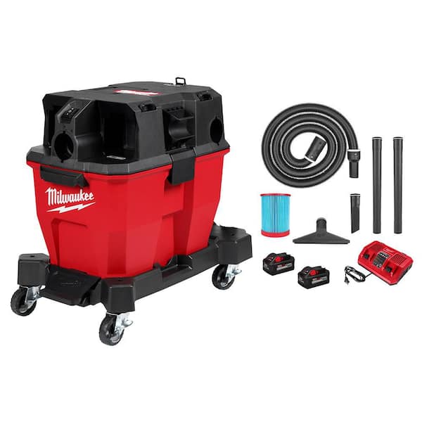 kiruakirua　0922 Milwaukee M18 FUEL 9 Gal. Cordless DUAL-BATTERY Wet/Dry Shop