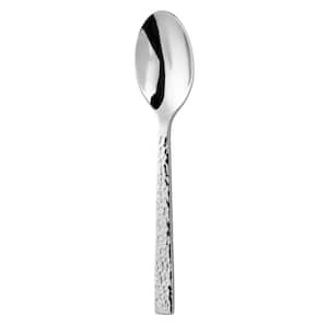Chef's Table Hammered 18/0 Stainless Steel Oval Bowl Soup/Dessert Spoons (Set of 12)