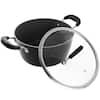 KENMORE Arlington 4.5 qt. Aluminum Dutch Oven with Lid in Black 985118650M  - The Home Depot