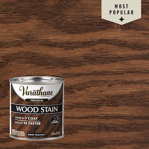 8 oz. Dark Walnut Premium Fast Dry Interior Wood Stain
