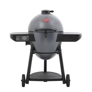 Auto Kamado Charcoal Grill in Gray