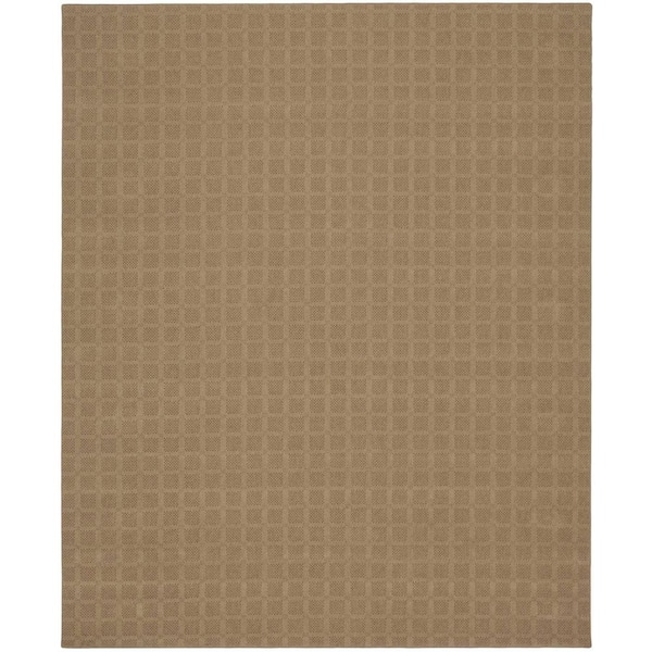 Natural Harmony Desert Springs Sand Custom Rug with Pad