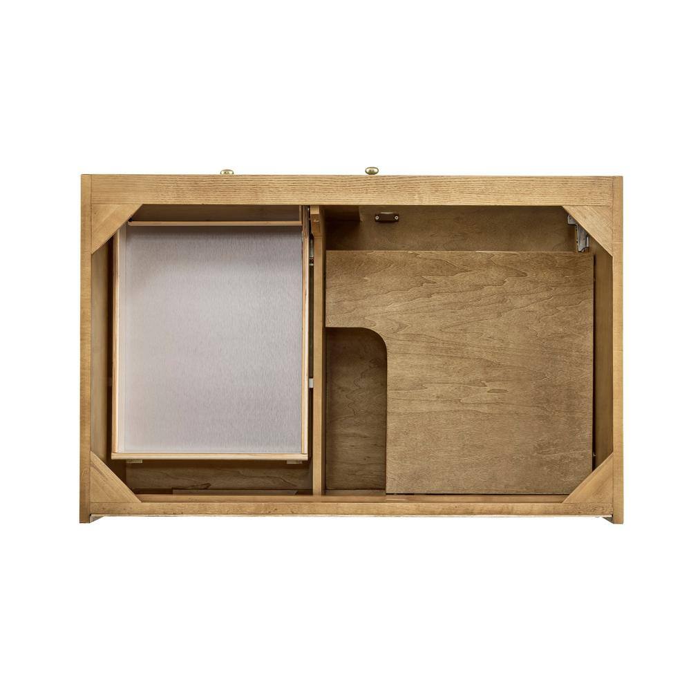 Laurent 36" Light Natural Oak Single Vanity Base