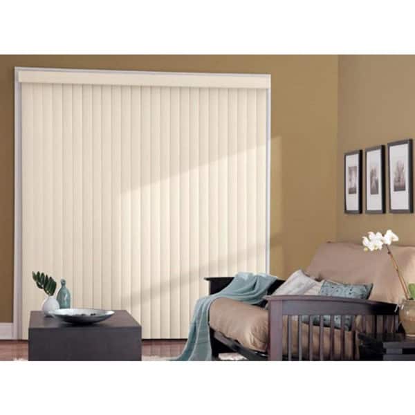 Bali Cut-to-Size 3.5 in. W x 74.5 in. L Passion Pink 3.5 Vertical Blind/Louver Set
