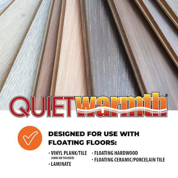 10 ft. x 18 in. 120-Volt Radiant Floor Heating System for Laminate, Vinyl, and Floating Floors (Covers 15 sq. ft.)
