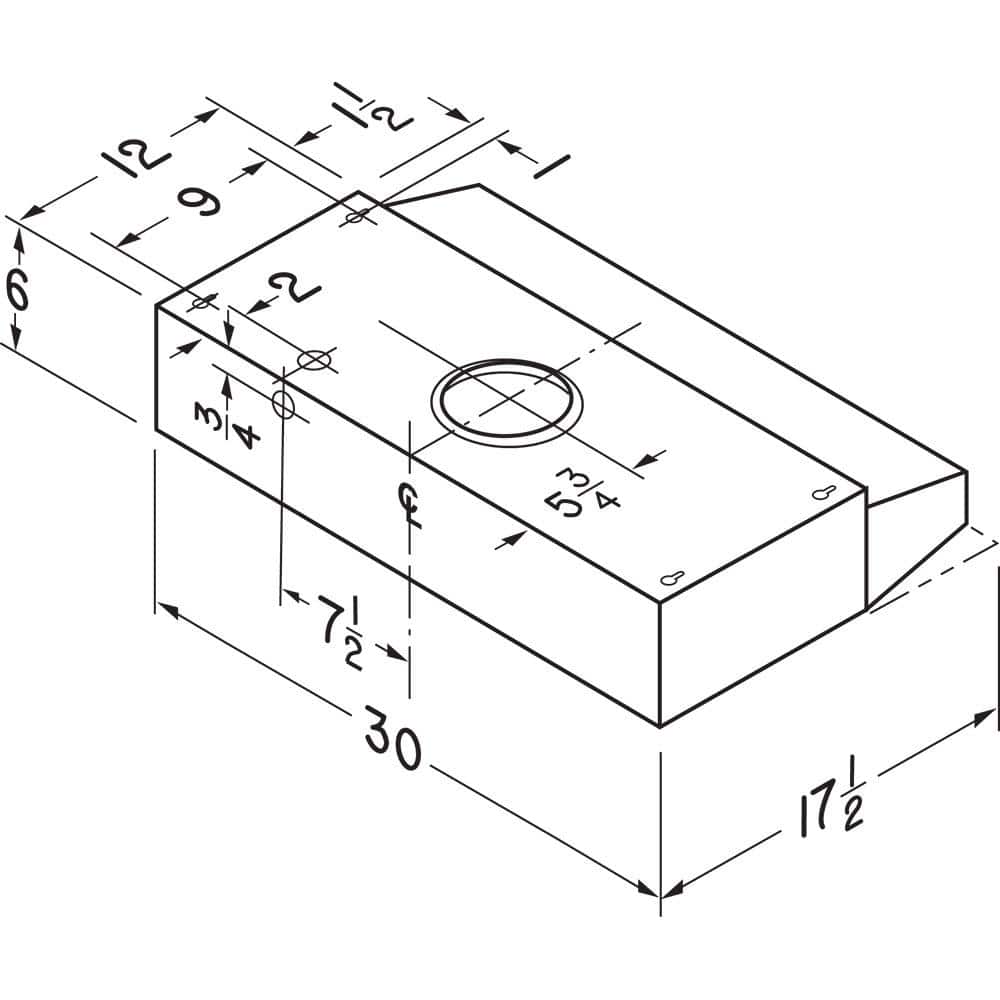 RL6300 Series 30 in. Under Range Hood with Light in White Best