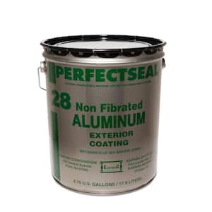 5 Gal. Perfectseal Non-Fibered Aluminum Silver Reflective Roof Coating