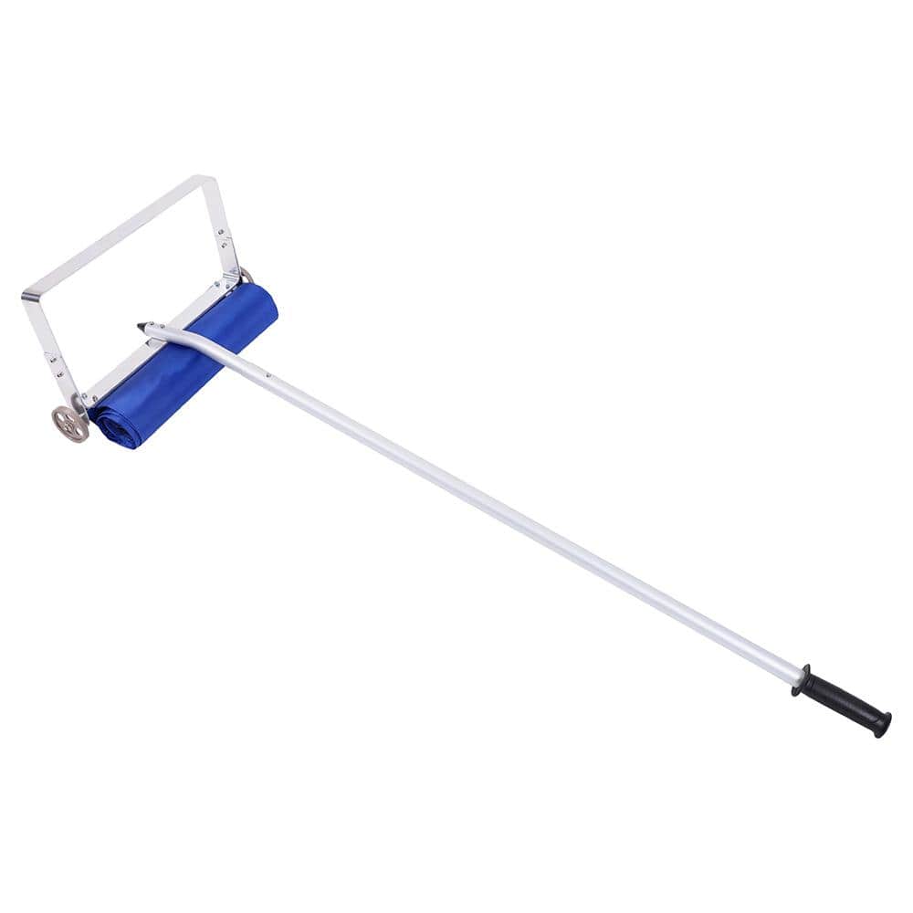 Lightweight Snow Removel Tool w/ 26 inch Width Blade 5ft to 20ft Goplus Aluminum Snow Rake 5ft to 20ft Length Adjustable Handle