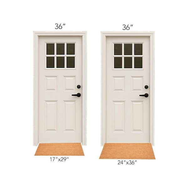 Calloway Mills Black Christmas Calligraphy Doormat, 24