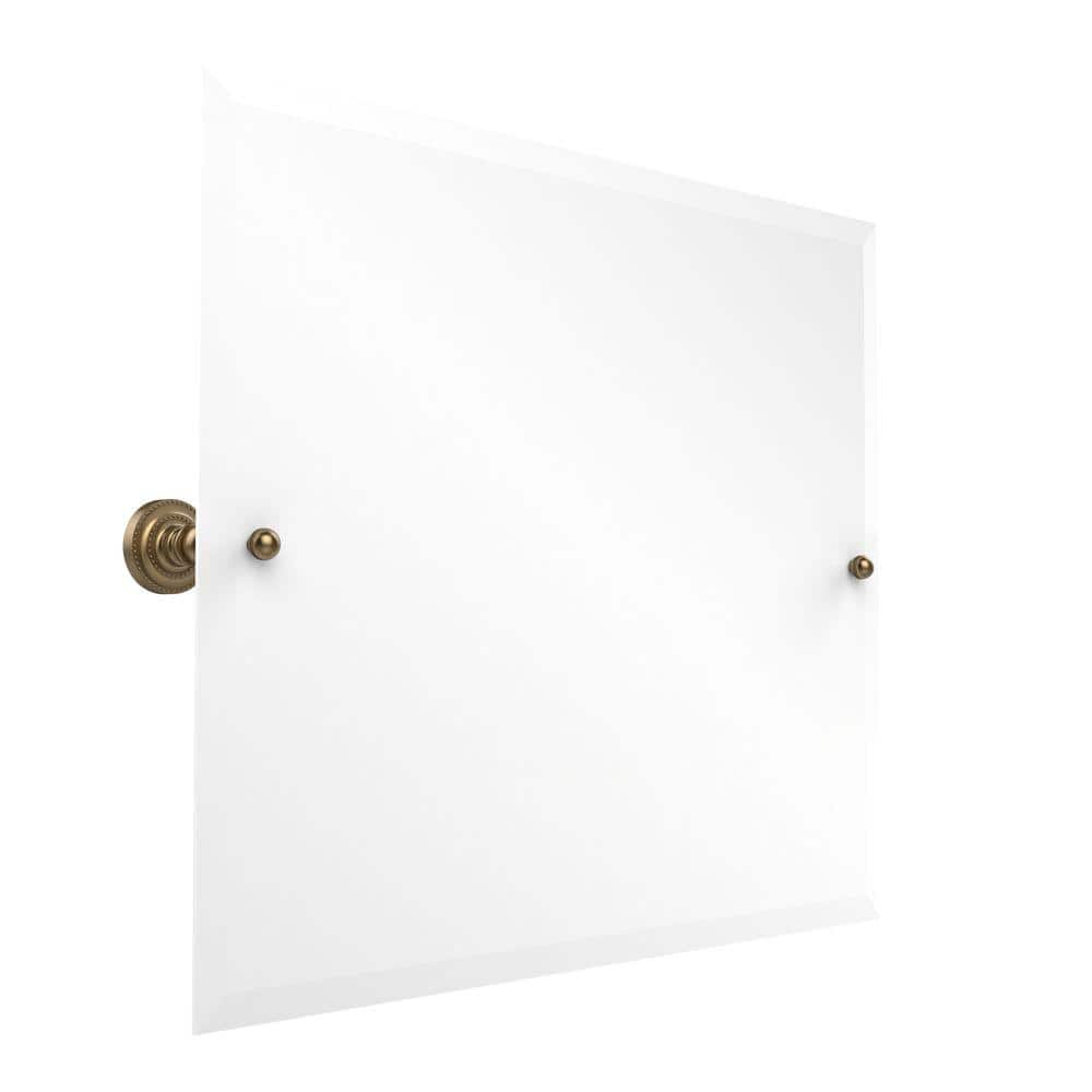 Allied Brass Dottingham Collection 26 in. x 21 in. Rectangular ...