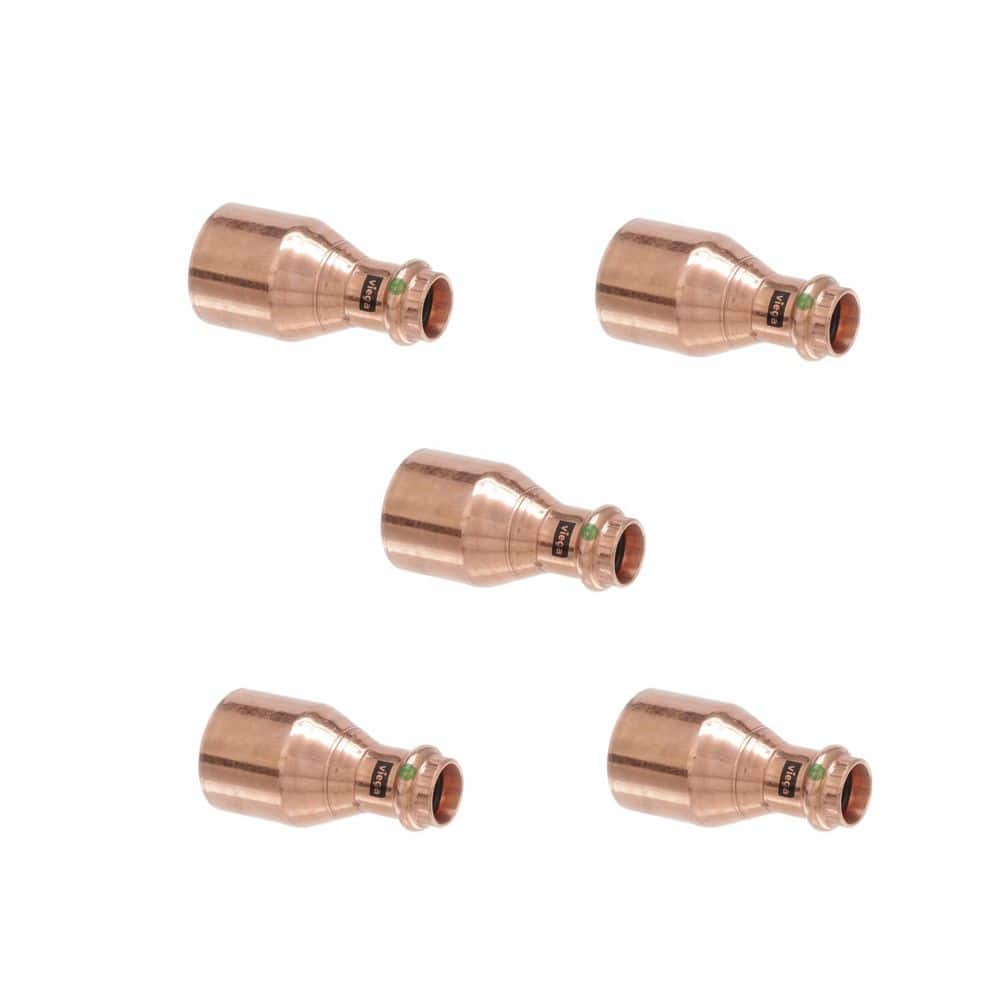 ProPress 1-1/4 in. FTG x 1/2 in. Press Copper Reducer (5-Pack) price history on PriceWatchPro