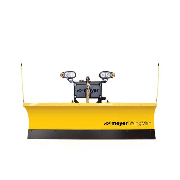 Meyer WingMan 72 in. Snow Plow With LED Lights for Receiver Hitch