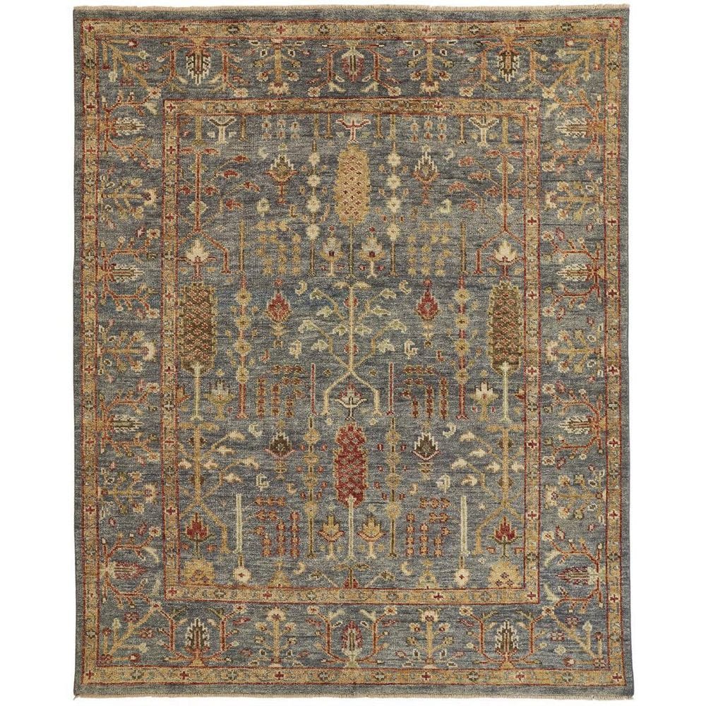 2 ft. x 8 ft. Gray, Ivory Floral Area Rug price history on PriceWatchPro
