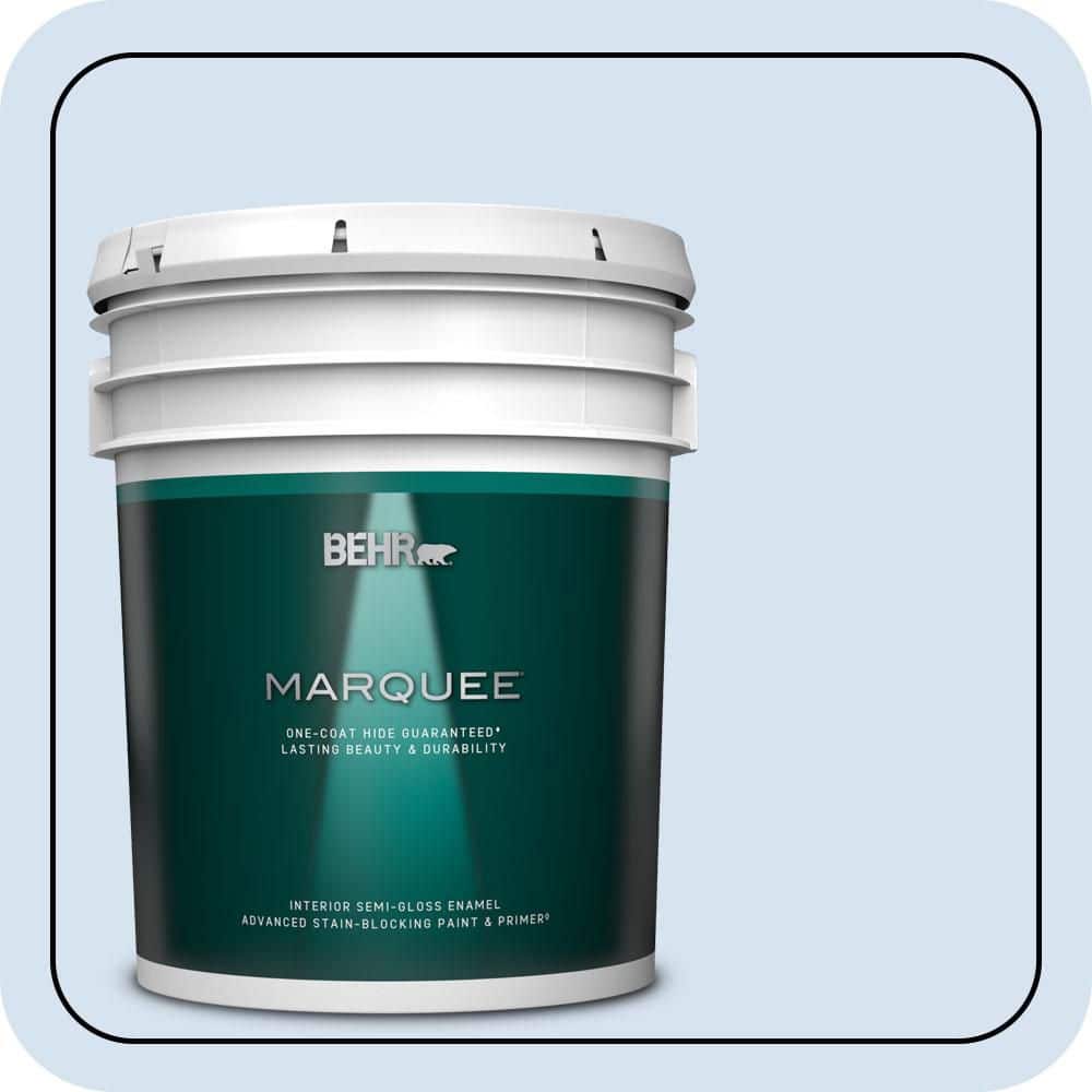 5 gal. #PPL-23 Blooming Aster Semi-Gloss Enamel Interior Paint & Primer price history on PriceWatchPro