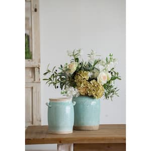 Pale Turquoise Candia Ceramic Vase