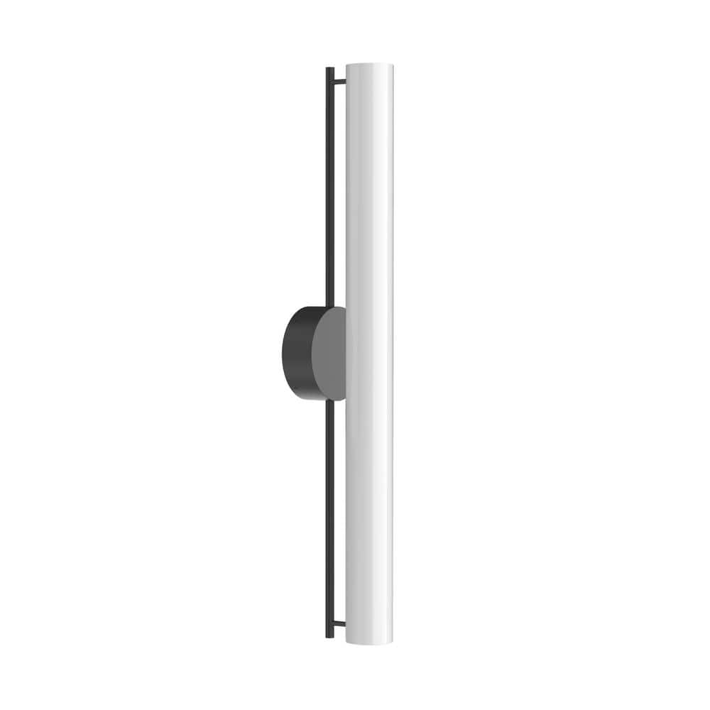Black Aluminum 36" Dimmable LED Wall Sconce