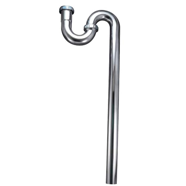 KEENEY 1-1/2 in. Brass S-Trap in Polished Chrome