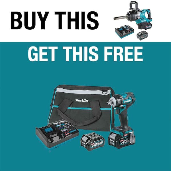 40V XGT Brushless Cordless 4-Sp. High-Torque 1 in. D-Handle Extended Anvil Impact Wrench kit w/ Friction Ring (5. 0Ah)