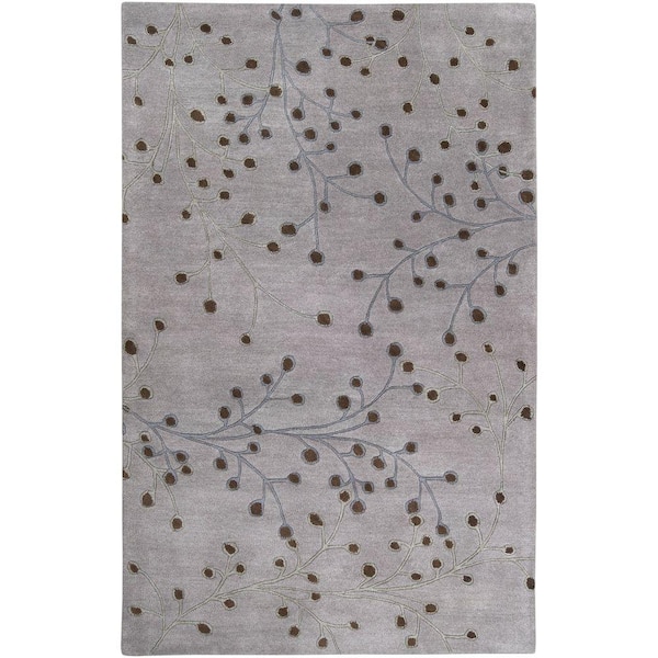 Livabliss Aloysia Light Gray 4 ft. x 6 ft. Indoor Area Rug