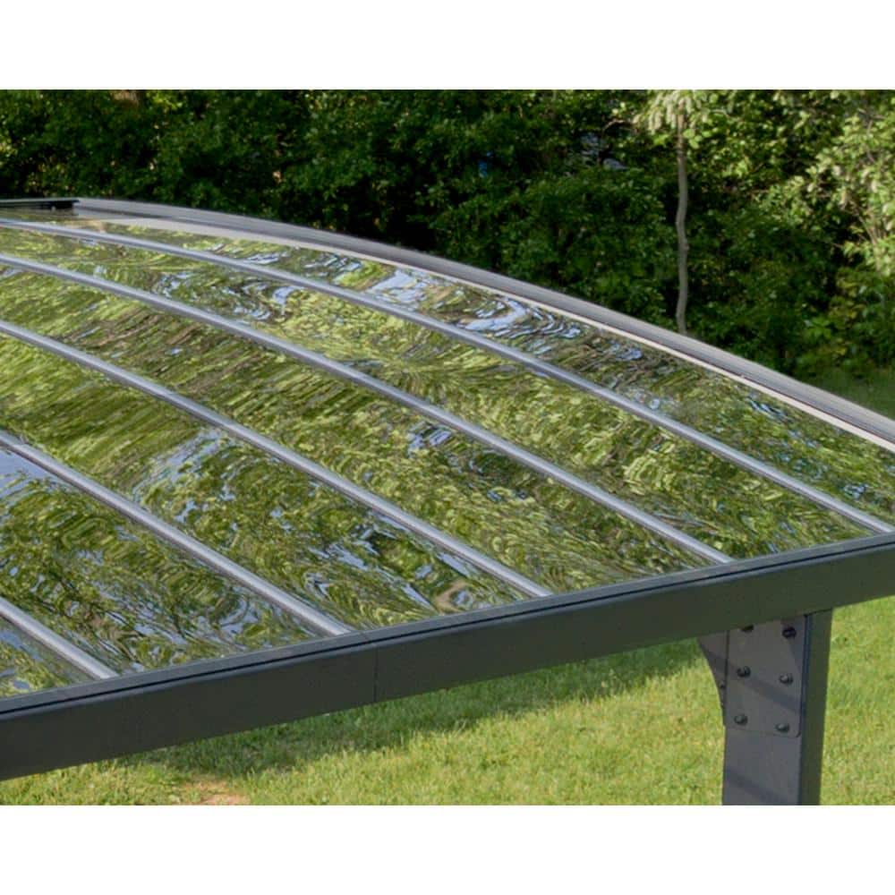 Arizona Gray 10' x 16' Single Slope Carport Kit